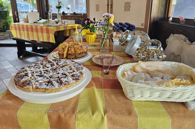 Il buffet della colazione