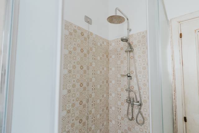 La doccia del bagno di Francesca