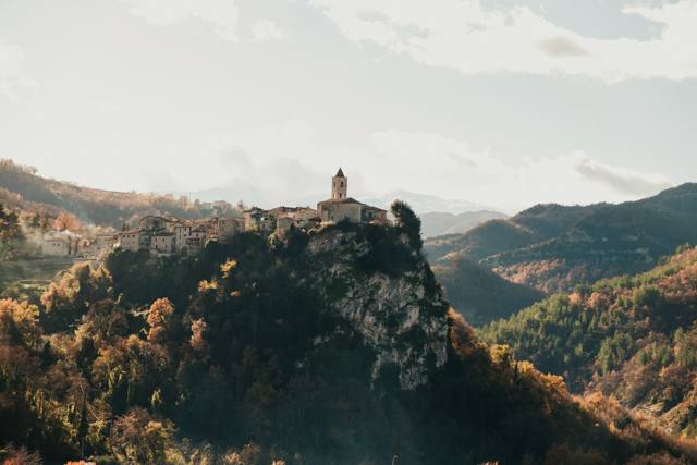 La rocca di Castel Trosino